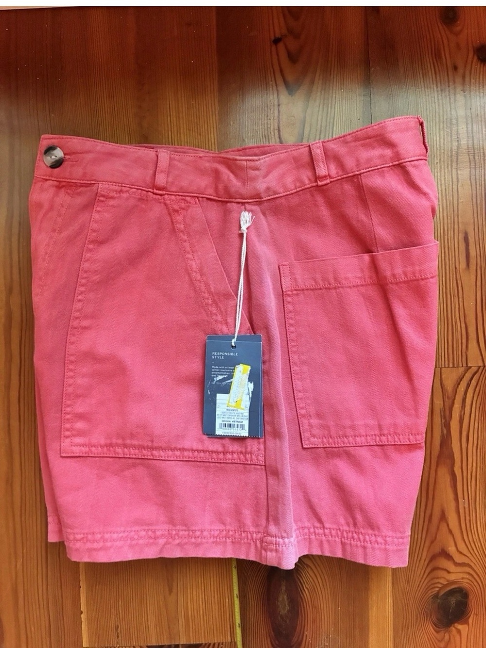 Universal Thread Women’s High Rise Utility Shorts 100% Cotton, Sz 2 - Picture 5 of 15